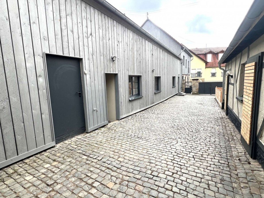 Innenhof Etagenwohnung Nu�baum