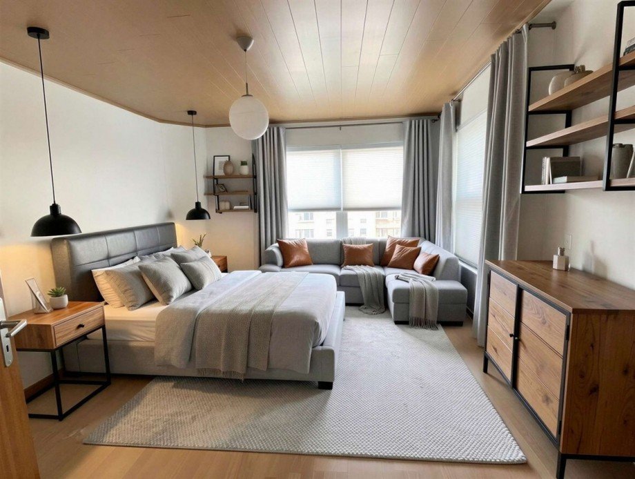 Schlafzimmer - (KI generiert) Einfamilienhaus Bockenau