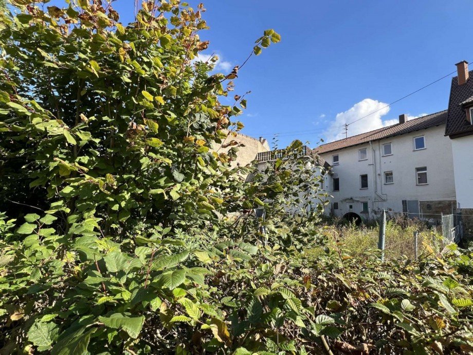 R�ckansicht Mehrfamilienhaus Becherbach