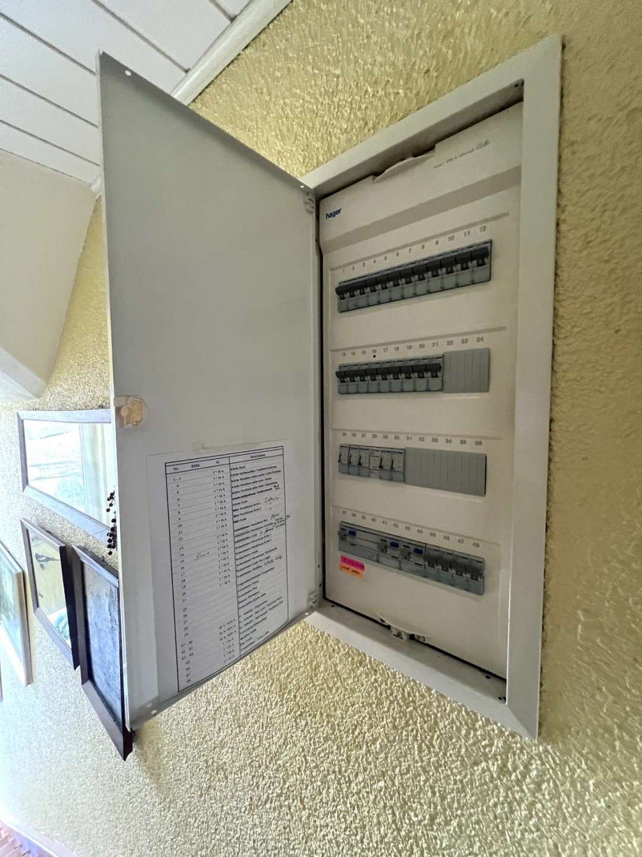 Elektrounterverteilung in DG Zweifamilienhaus Meddersheim