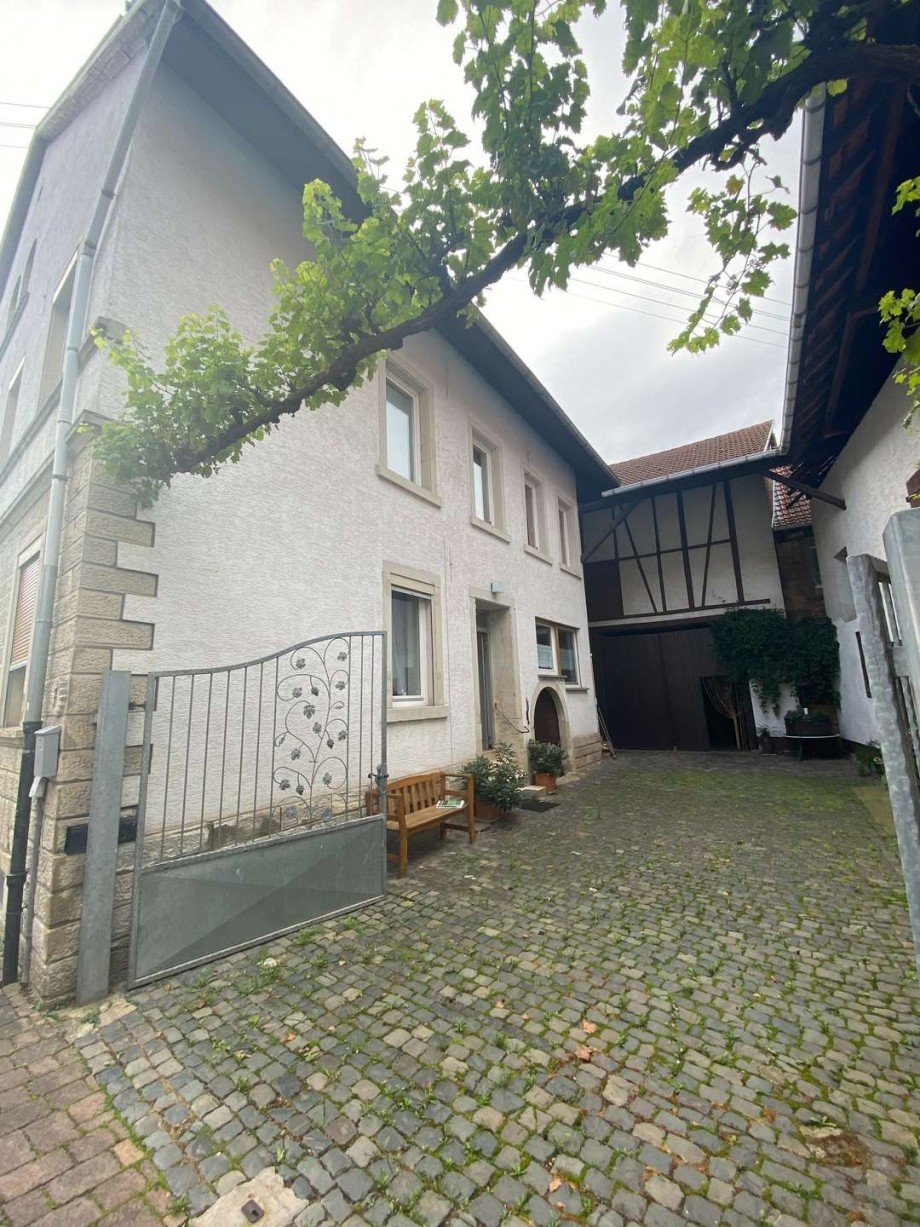 Ansicht Bauernhaus Monzingen