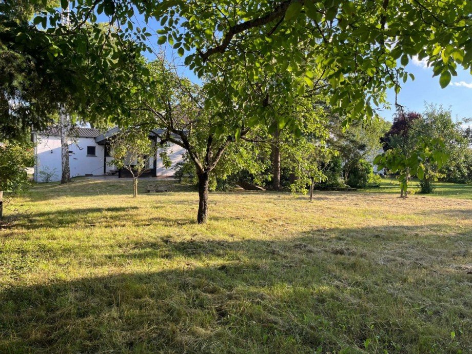 Blick Garten Einfamilienhaus Bad Sobernheim