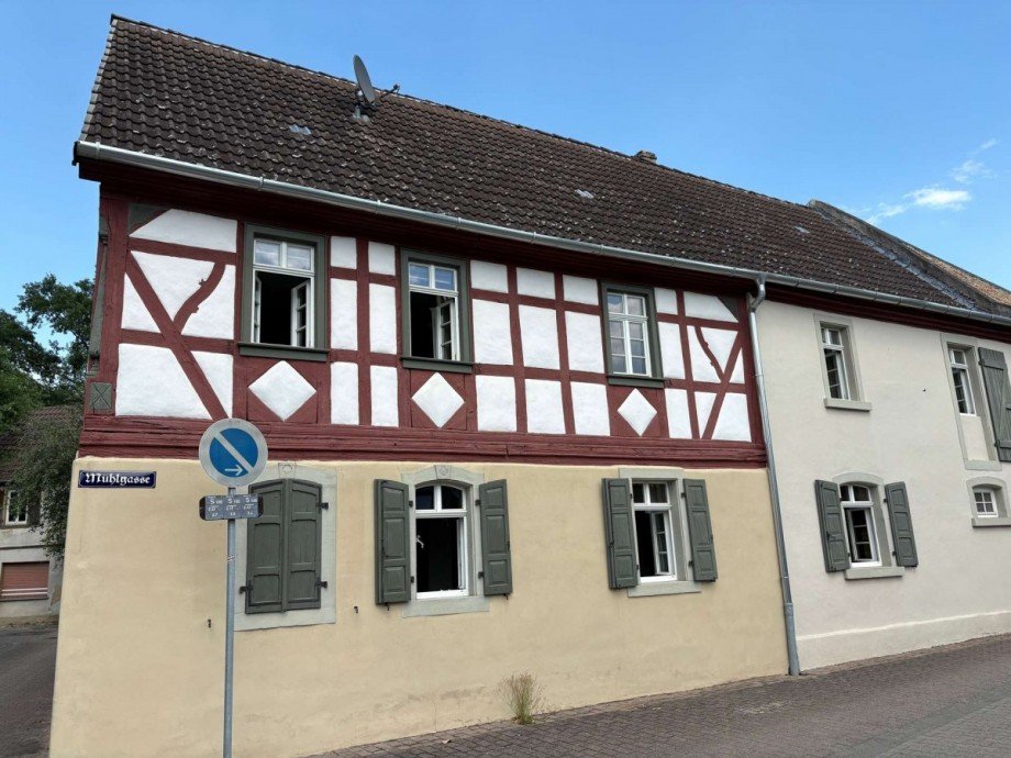 Seitliche Ansicht Haus Zotzenheim