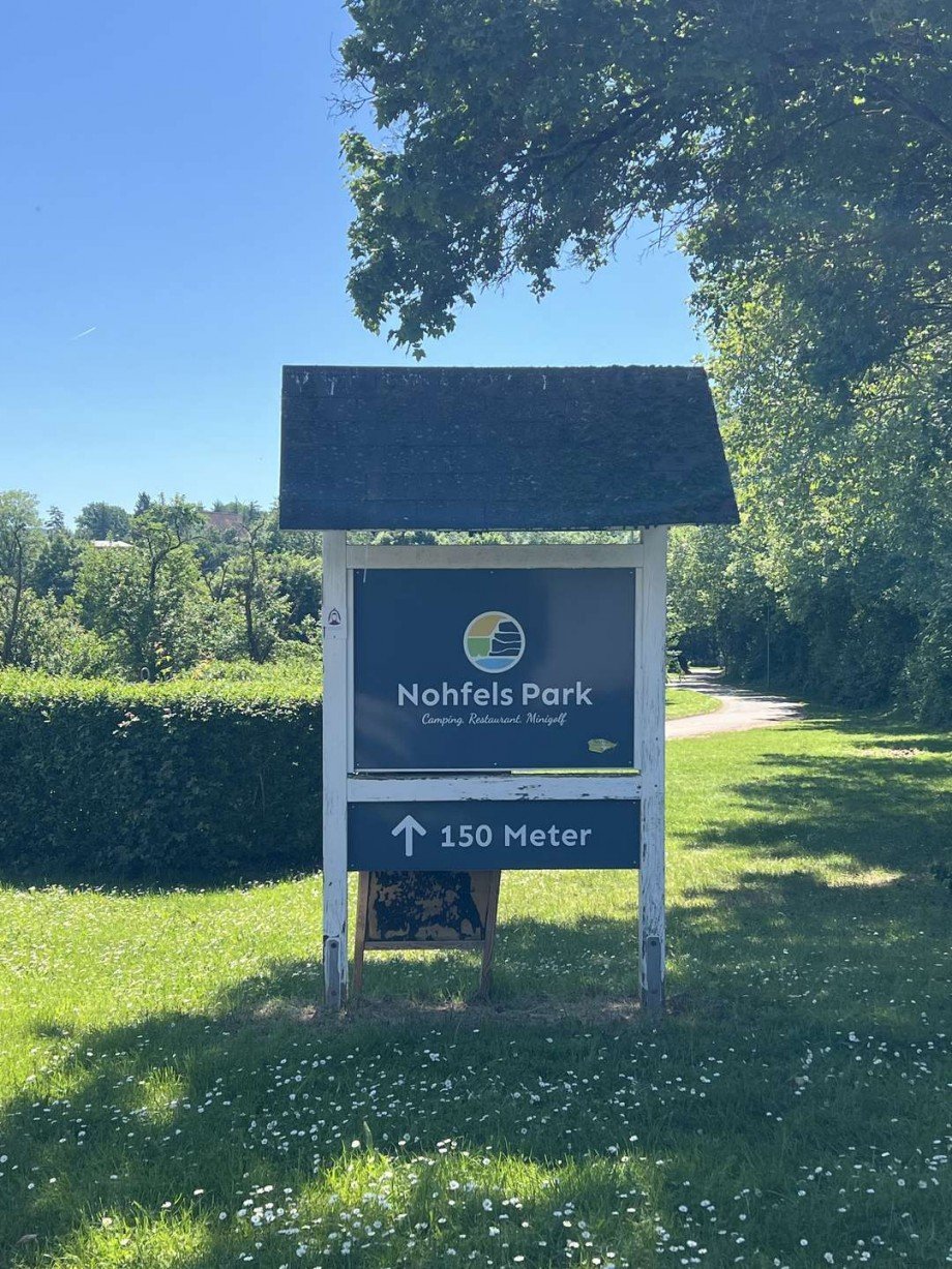 Zufahrt zum Nohfels Park Gastronomie Bad Sobernheim