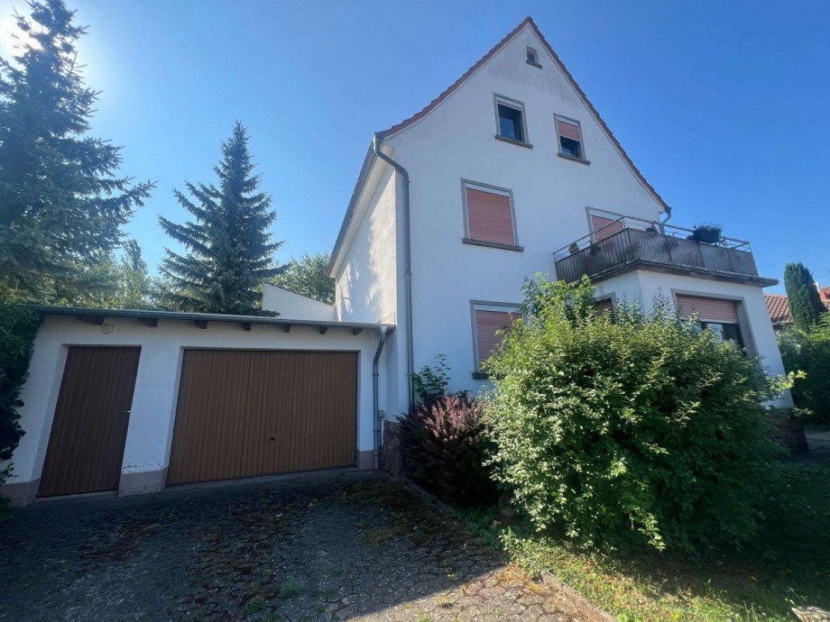 Hausansicht Zweifamilienhaus H�ffelsheim