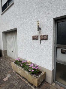 Garage Haus 1 PREISREDUZIERUNG!2 H�user zu einem Preis mit gro�em Grundst�ck in Randlage von Aschbach zu verkaufen