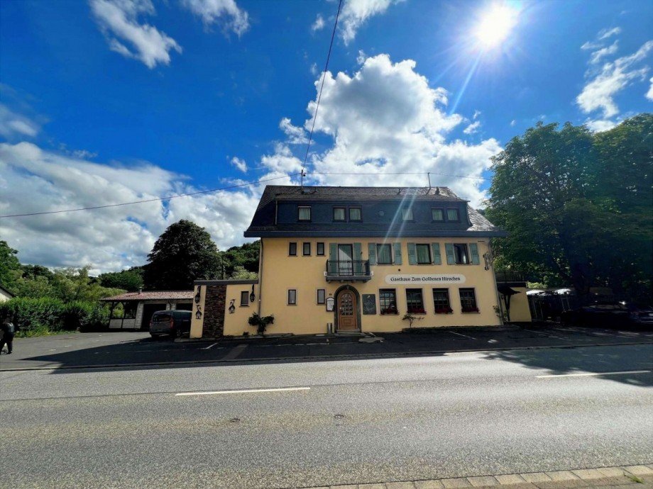Hausansicht Pensionen Martinstein
