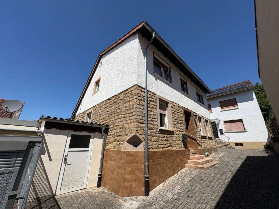 Ansicht seitlich Einfamilienhaus Odernheim