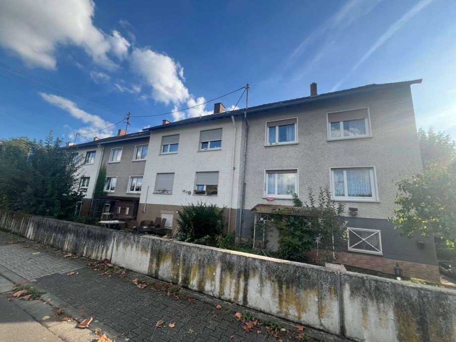 R�ckansicht Reihenmittelhaus Bad Sobernheim