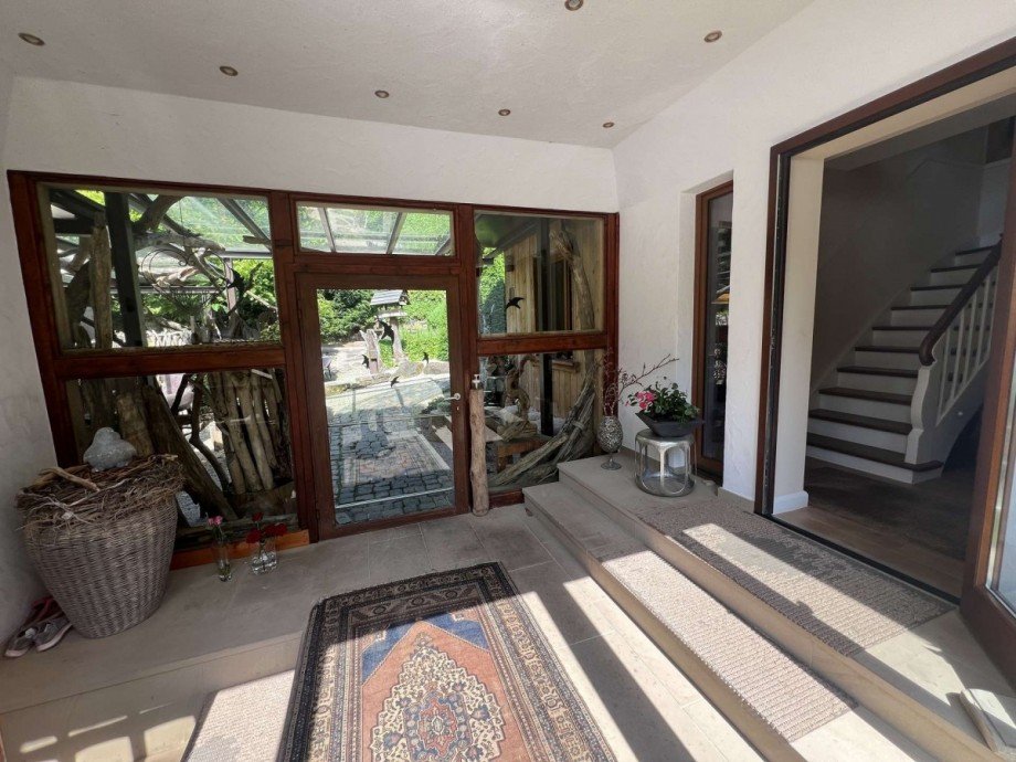 Foyer zum Haus und Nebengeb�ude Einfamilienhaus Idar-Oberstein