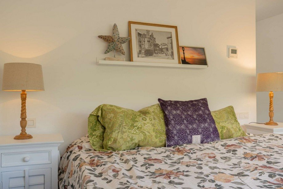 Schlafzimmer Ferienhaus Alcanada / Mallorca