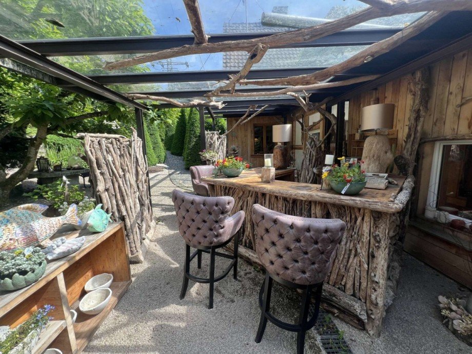Ansicht �berdachte Terrasse Einfamilienhaus Idar-Oberstein