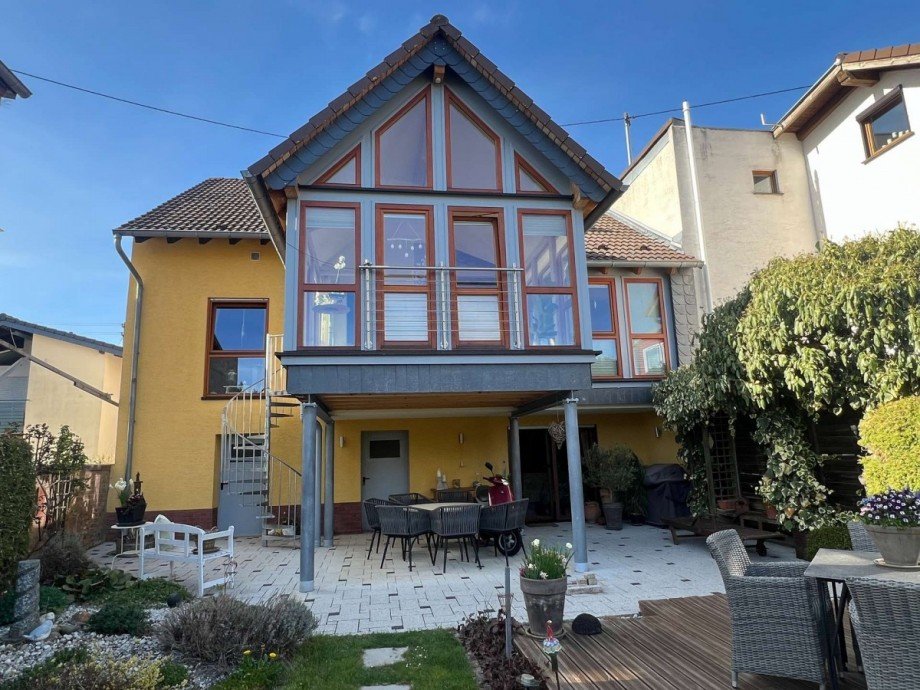 R�ckansicht Haus 2 Haus H�ffelsheim