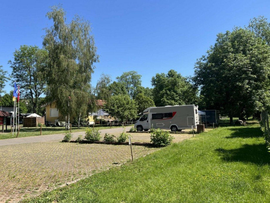 Befestigter Wohnmobilstellplatz Gastronomie Bad Sobernheim