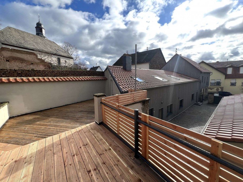 Dachterrasse DG Dachgeschosswohnung Nu�baum