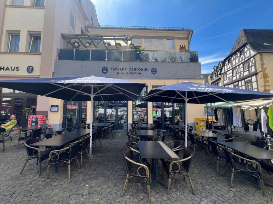 Restaurantau�enansicht Gastgewerbe Kirn