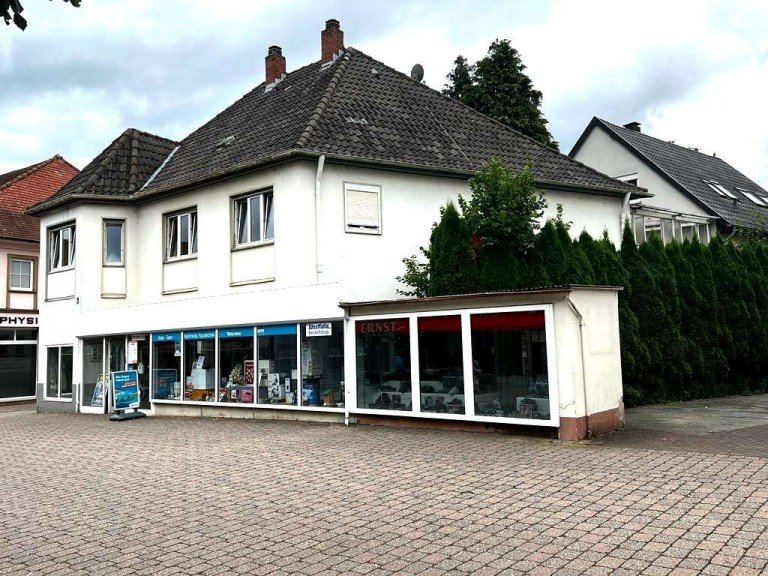 Vorderansicht Rockenhausen Renditeobjekt TOP-Gelegenheit! Wohn- und Gesch�ftshaus in zentraler Lage von Rockenhausen zu verkaufen