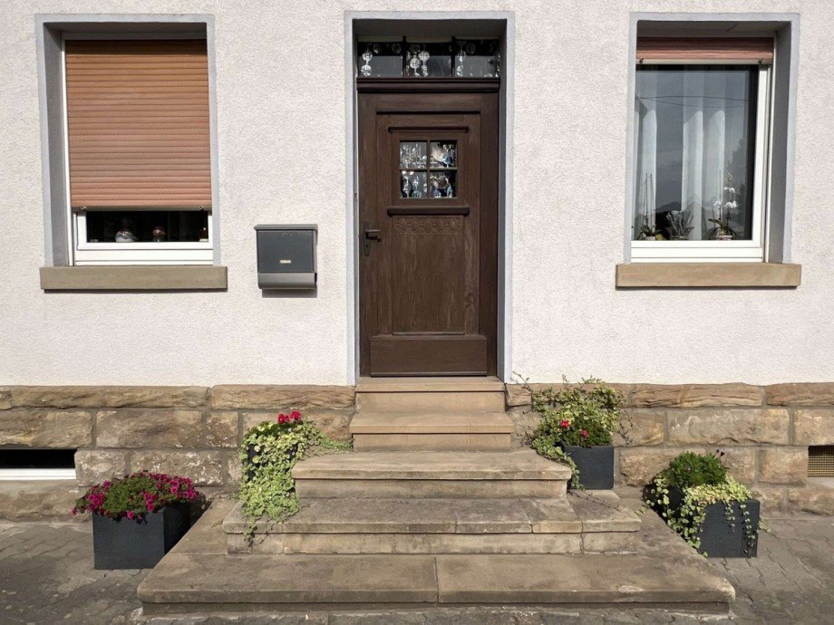 Hauseingang Haus Staudernheim