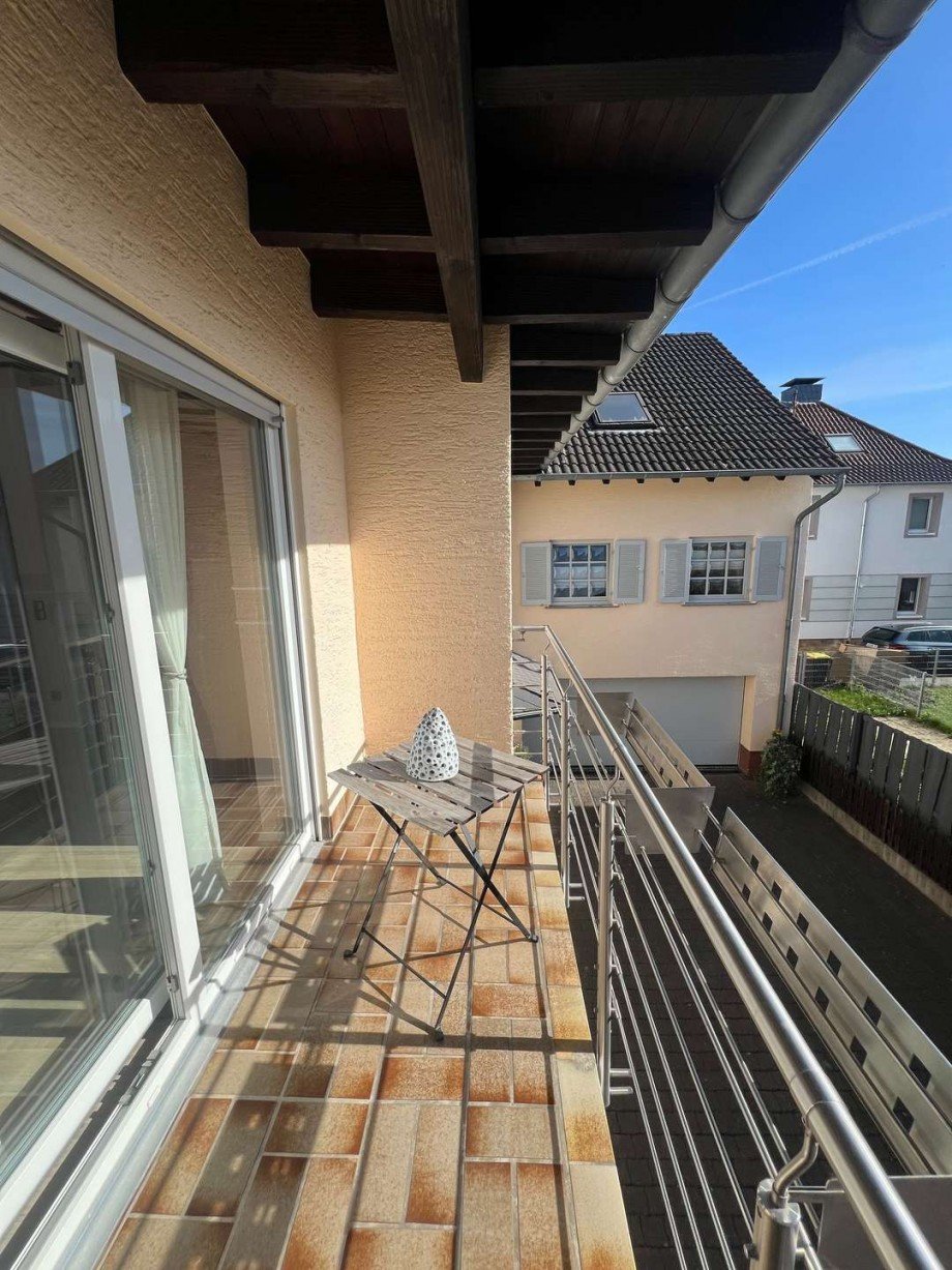 Balkon Zimmer 2 DG Haus 2 Haus H�ffelsheim