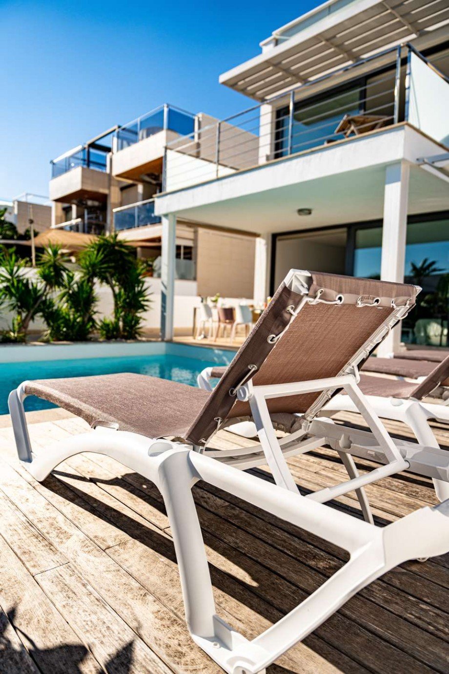 Poolbereich Renditeobjekt Alcanada / Mallorca