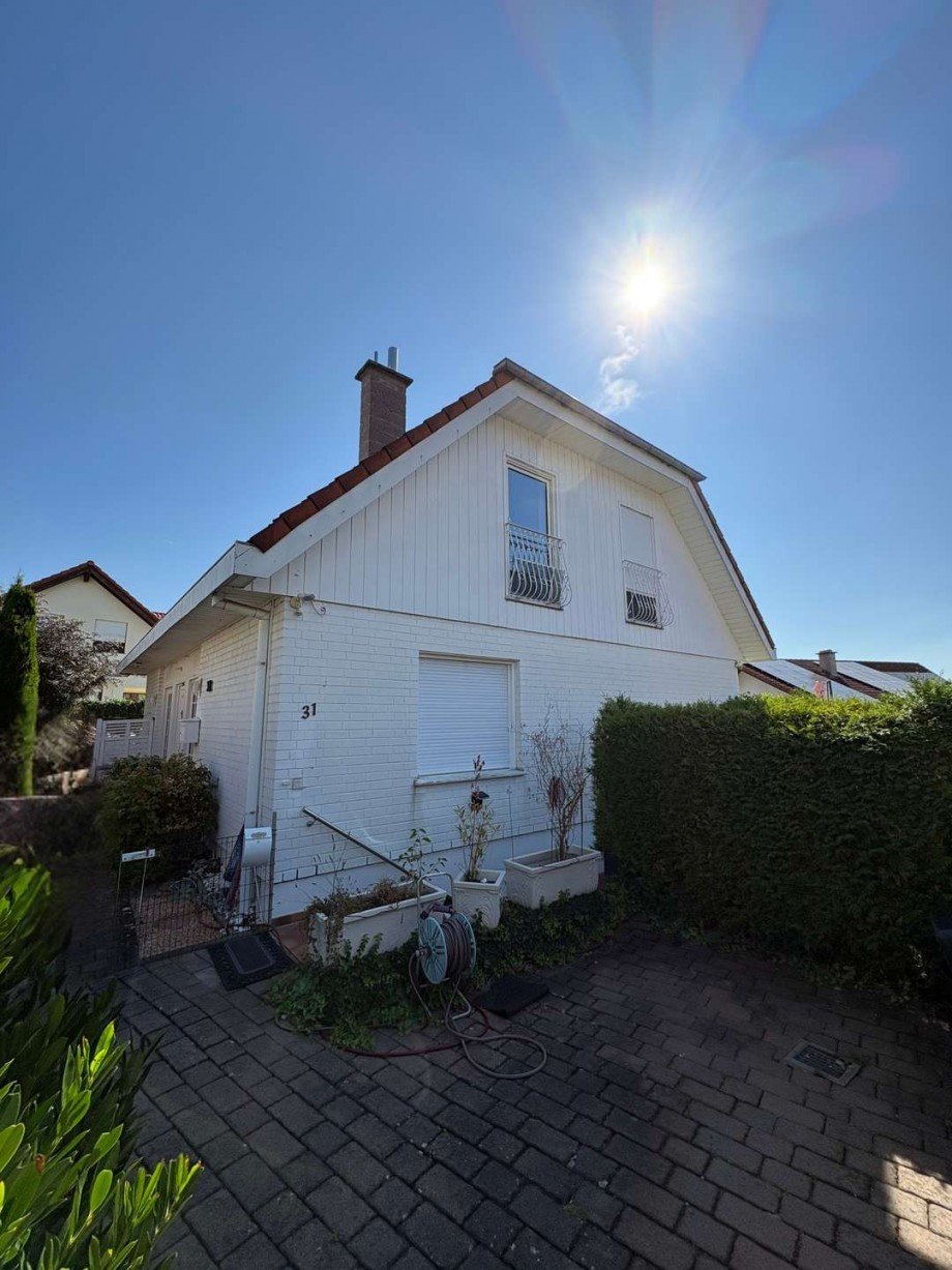 seitliche Ansicht Haus Bubenheim