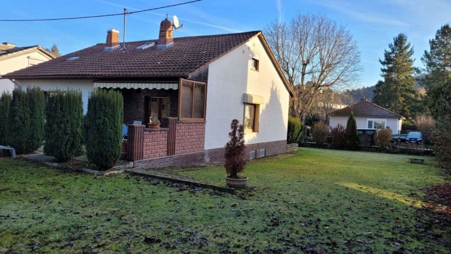 Seitenansicht Einfamilienhaus Neu- Bamberg