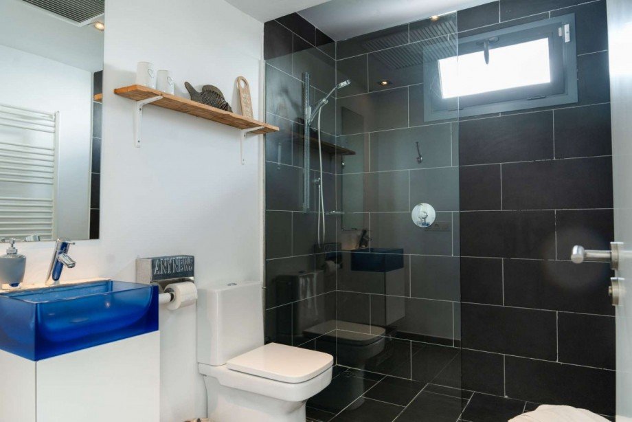Badezimmer Ferienhaus Alcanada / Mallorca