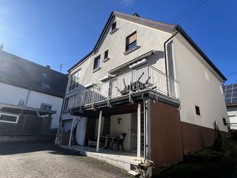 R�ckansicht Einfamilienhaus Kirn-Sulzbach
