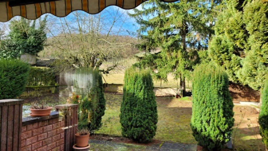 Gartenansicht Einfamilienhaus Neu- Bamberg