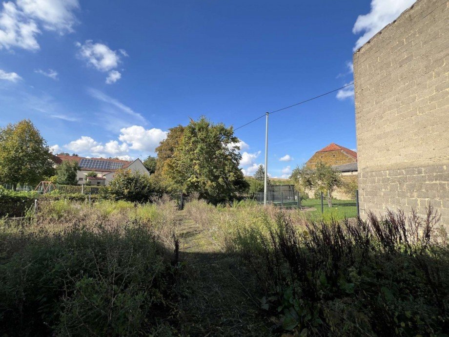 Gartenansicht Mehrfamilienhaus Becherbach