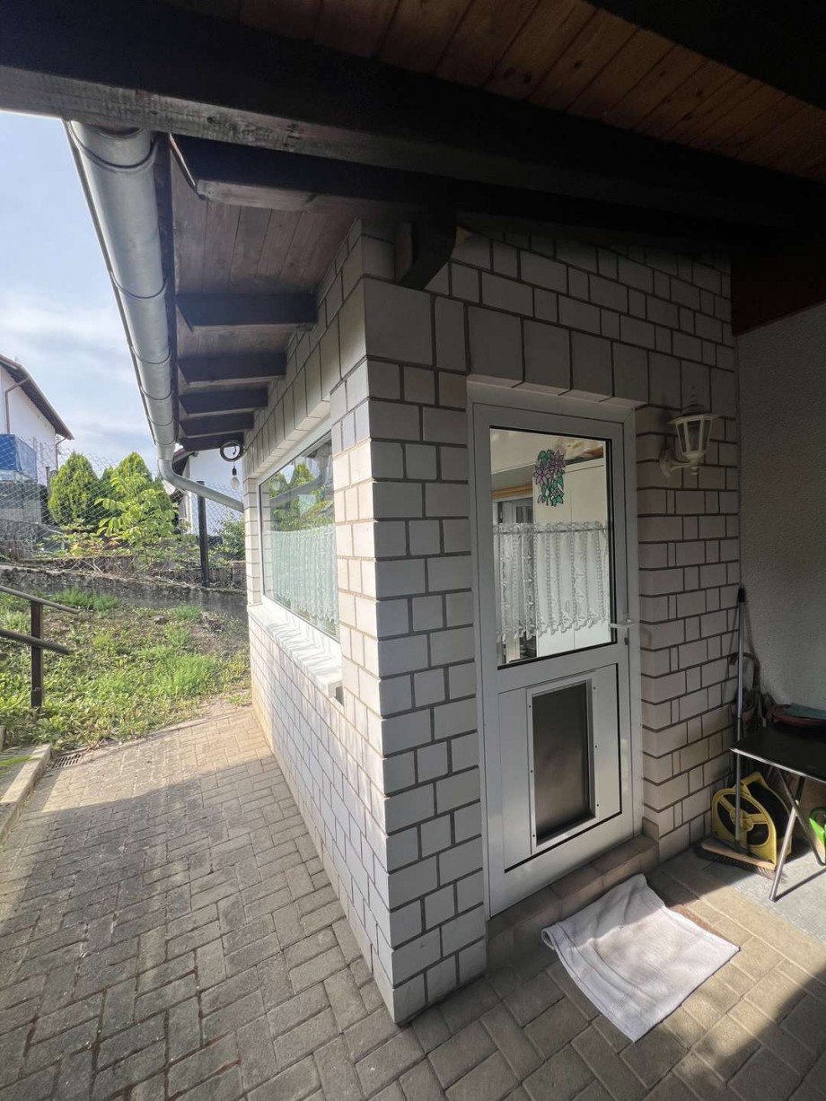 Hintereingang mit Windfang Einfamilienhaus Lauterecken