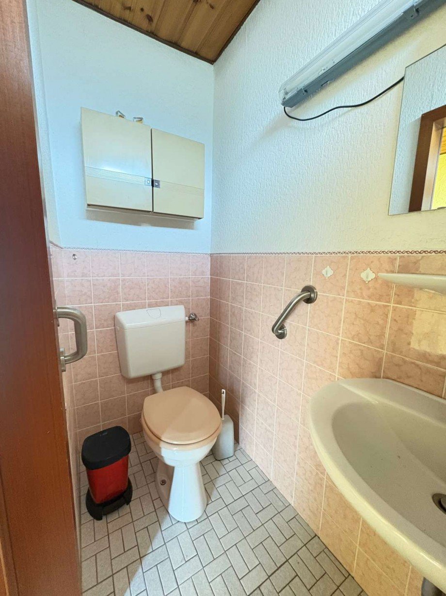 G�ste WC Reihenendhaus Simmertal