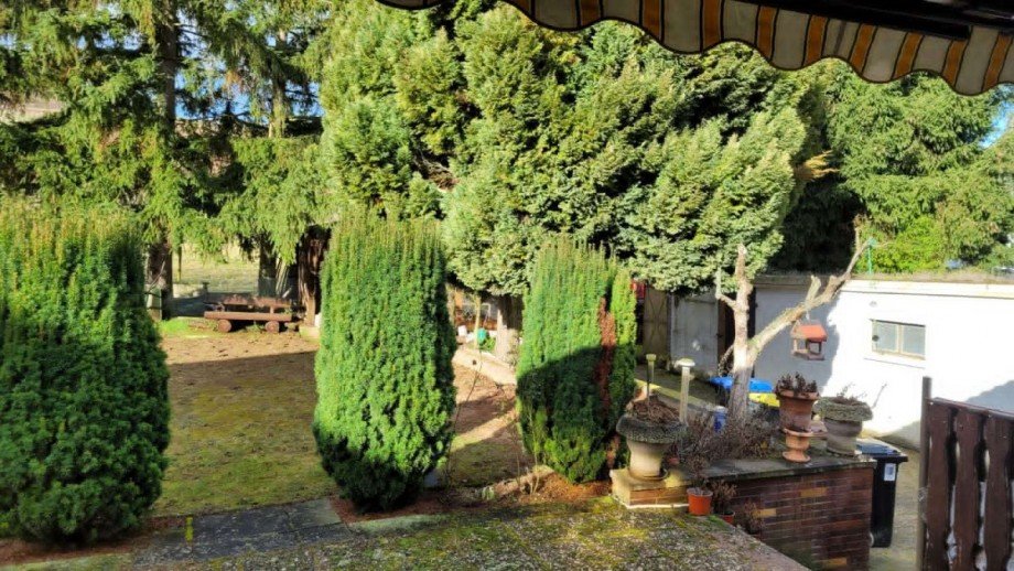 Gartenansicht Einfamilienhaus Neu- Bamberg