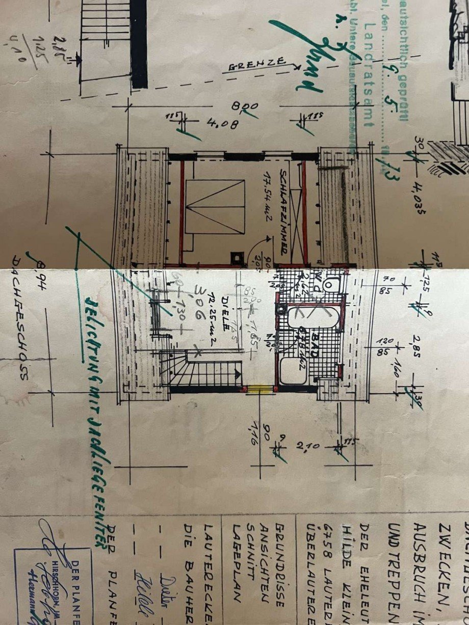Plan DG Einfamilienhaus Lauterecken