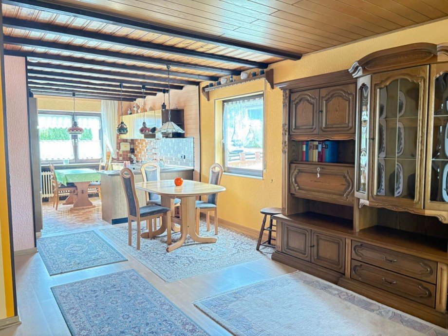 Esszimmer K�che Reihenendhaus Simmertal