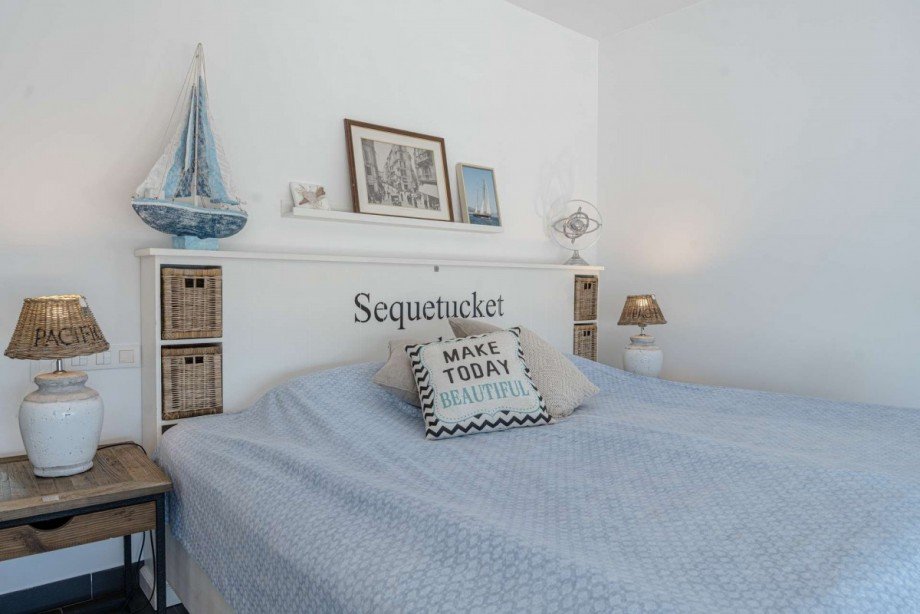 Schlafzimmer Ferienhaus Alcanada / Mallorca