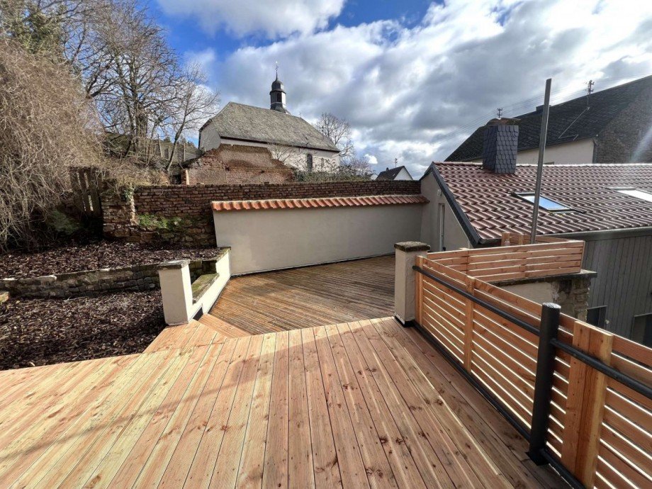 Dachterrasse Dachgeschosswohnung Nu�baum