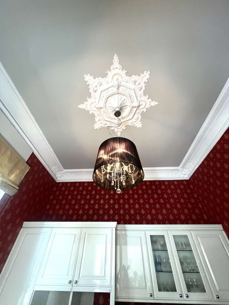 Stuckdecke in der K�che EG Haus Wuppertal