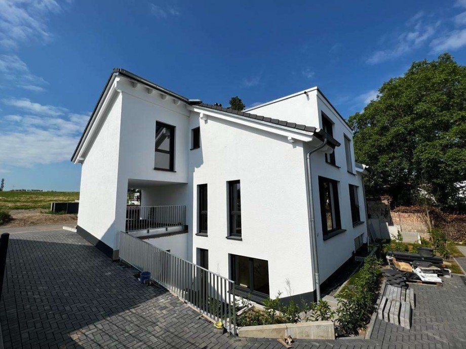 Ansicht Doppelhaus Doppelhaush�lfte Mainz