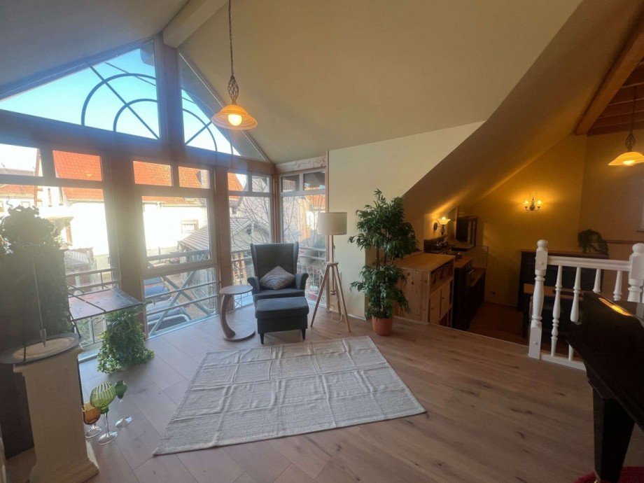 Ruheoase Ebene 2 Galeriewohnung Zweifamilienhaus Hargesheim