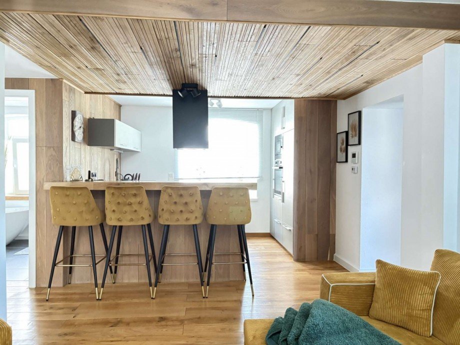 Wohnk�che Erdgeschosswohnung Nu�baum