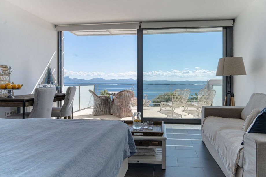 Schlafzimmer Renditeobjekt Alcanada / Mallorca