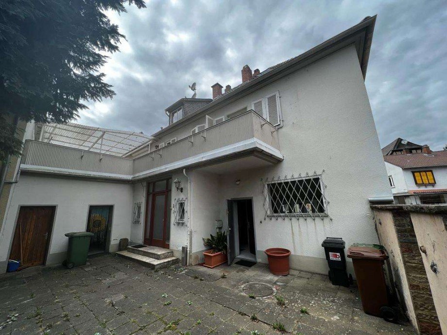 R�ckansicht Zweifamilienhaus Rockenhausen
