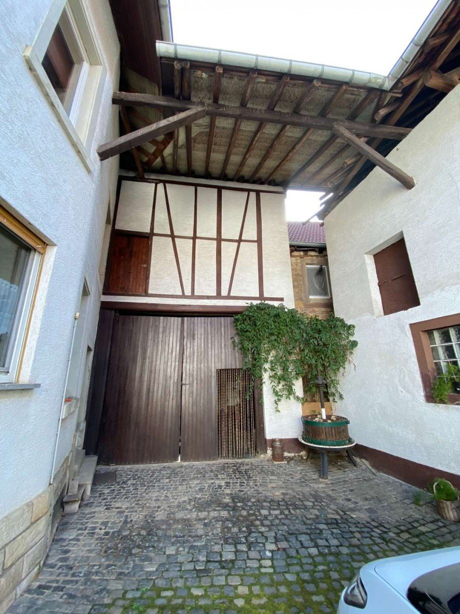 Scheune Ansicht au�en Bauernhaus Monzingen