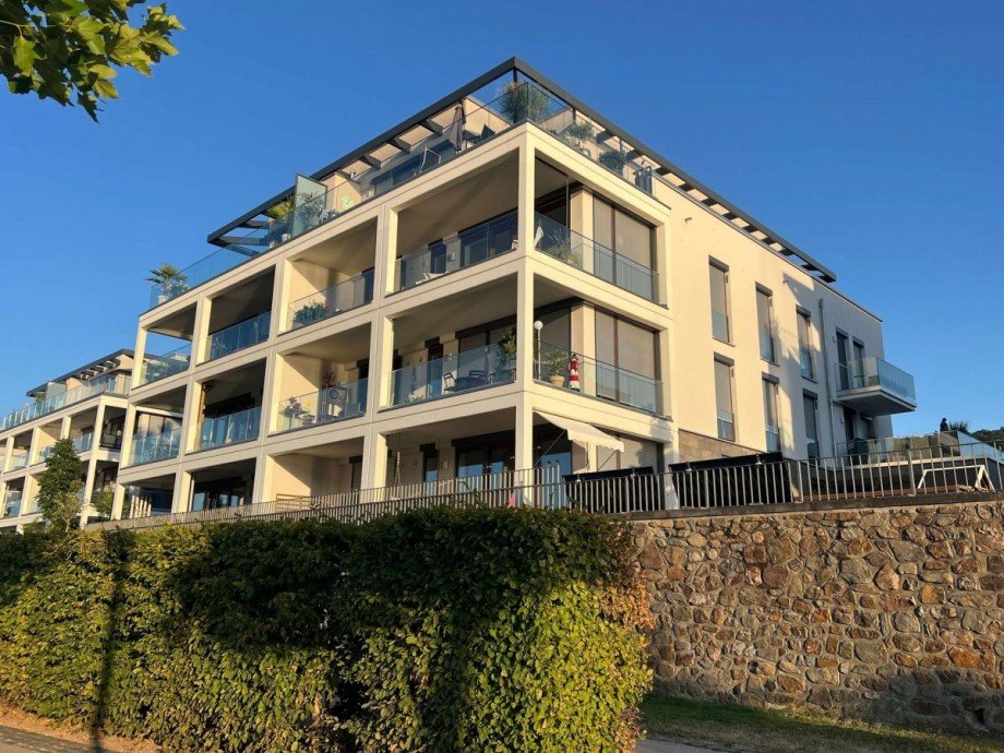 R�ckansicht Etagenwohnung Bingen