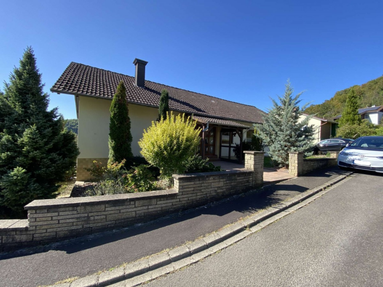 Frontansicht Simmertal Haus Preisreduzierung!! Freistehendes Einfamilienhaus mit ELW in toller Lage in Simmertal