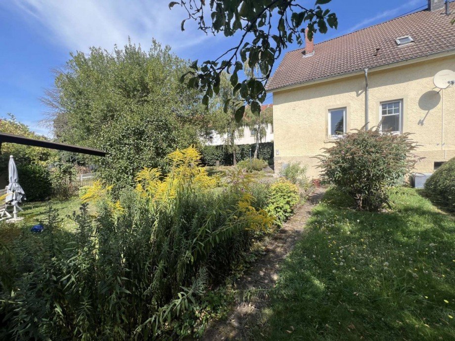 R�ckansicht mit Garten Renditeobjekt Bad Sobernheim