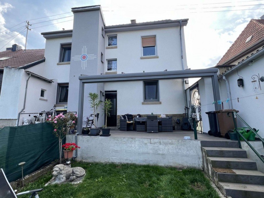 R�ckansicht Haus Haus Staudernheim