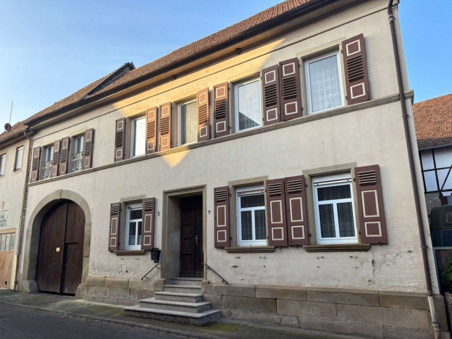 Hausansicht Einfamilienhaus Meddersheim