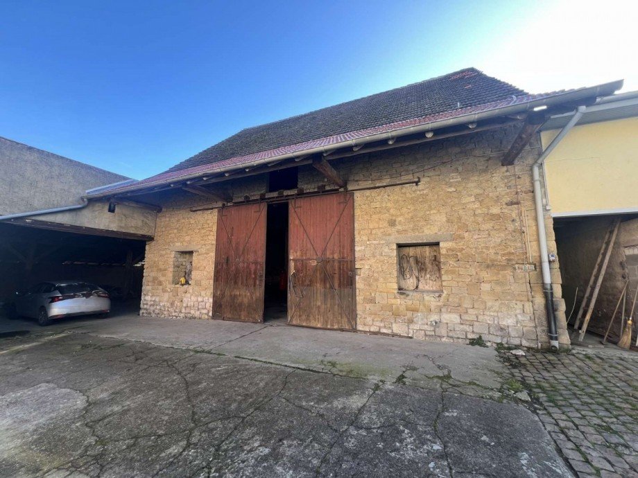 Ansicht Nebengeb�ude Halle / Lager / Produktion Duchroth